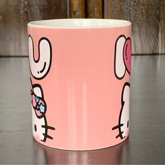 I ❤️ U Hello Kitty 20oz Pink Ceramic Mug - Picture 6 of 9